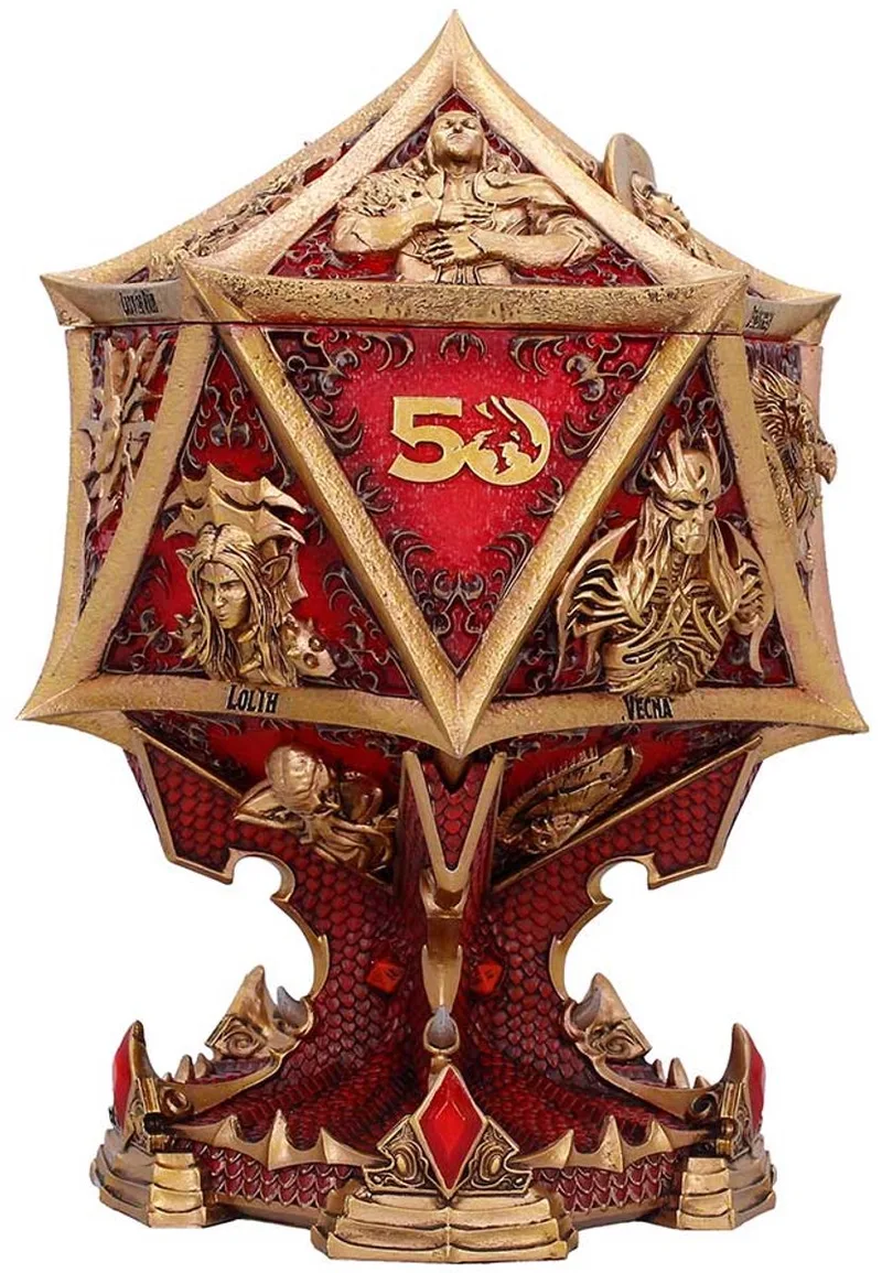 Dungeons & Dragons - 50th Anniversary - beeld - opbergbox (Nemesis Now) van Nemesis Now in Dungeons & Dragons – 50th – productfoto