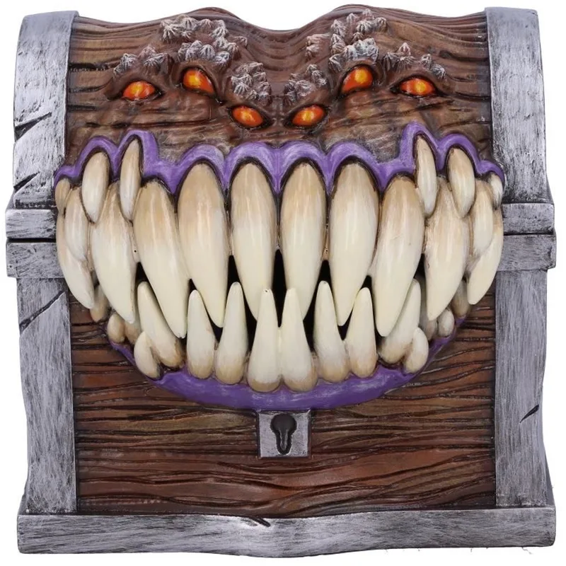 Dungeons & Dragons - Mimic Dice - beeld - opbergbox (Nemesis Now) by Nemesis Now in Dungeons & Dragons – Mimic Dice – product photo