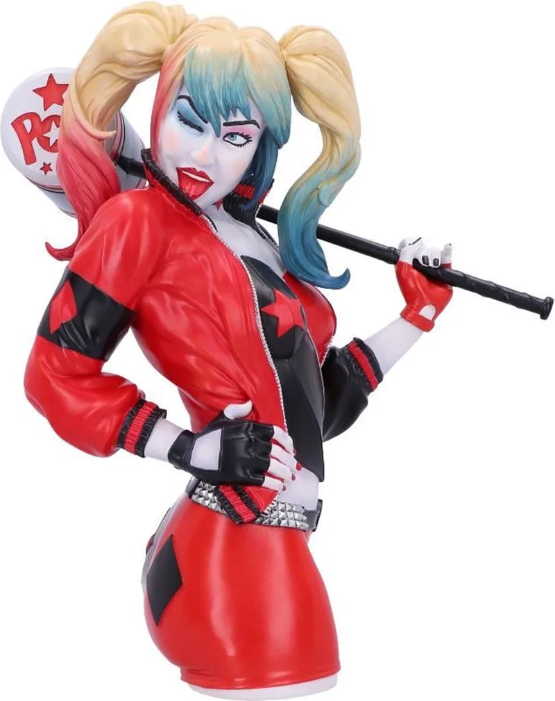 Harley Quinn - Harley Quinn Bust 30cm Beeld/figuur van Nemesis Now in Multicolours – productfoto