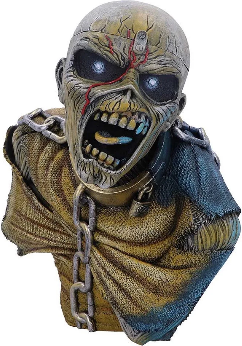 Iron Maiden - Piece of Mind Bust Box (Small) Decoratieve opbergdoos van Nemesis Now in Multicolours – productfoto