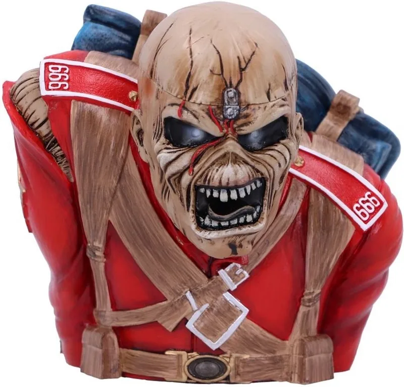 Iron Maiden - The Trooper Bust Box (Small) Decoratieve opbergdoos van Nemesis Now in Multicolours – productfoto