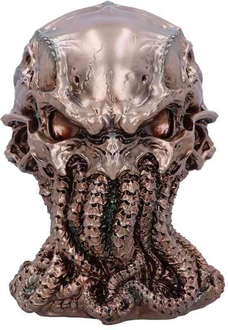 James Ryman by Nemesis Now Beeld/figuur - Cthulhu Skull Gebronsd - 20cm x 19cm x 14,5cm - zeer gedetailleerd by Nemesis Now in Bronze – product photo