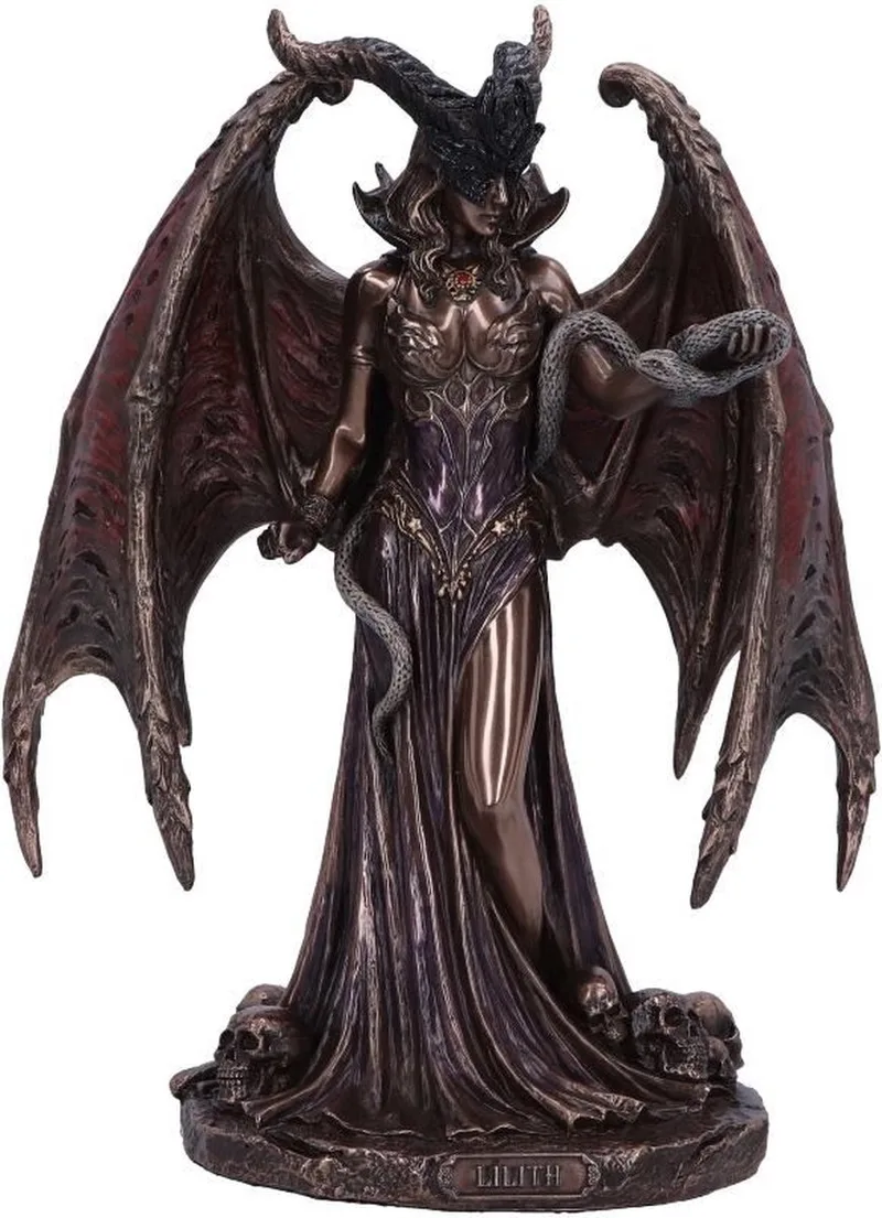 Lilith De Eerste Vrouw Bronzen Beeldje 23cm van Nemesis Now in Brons – productfoto