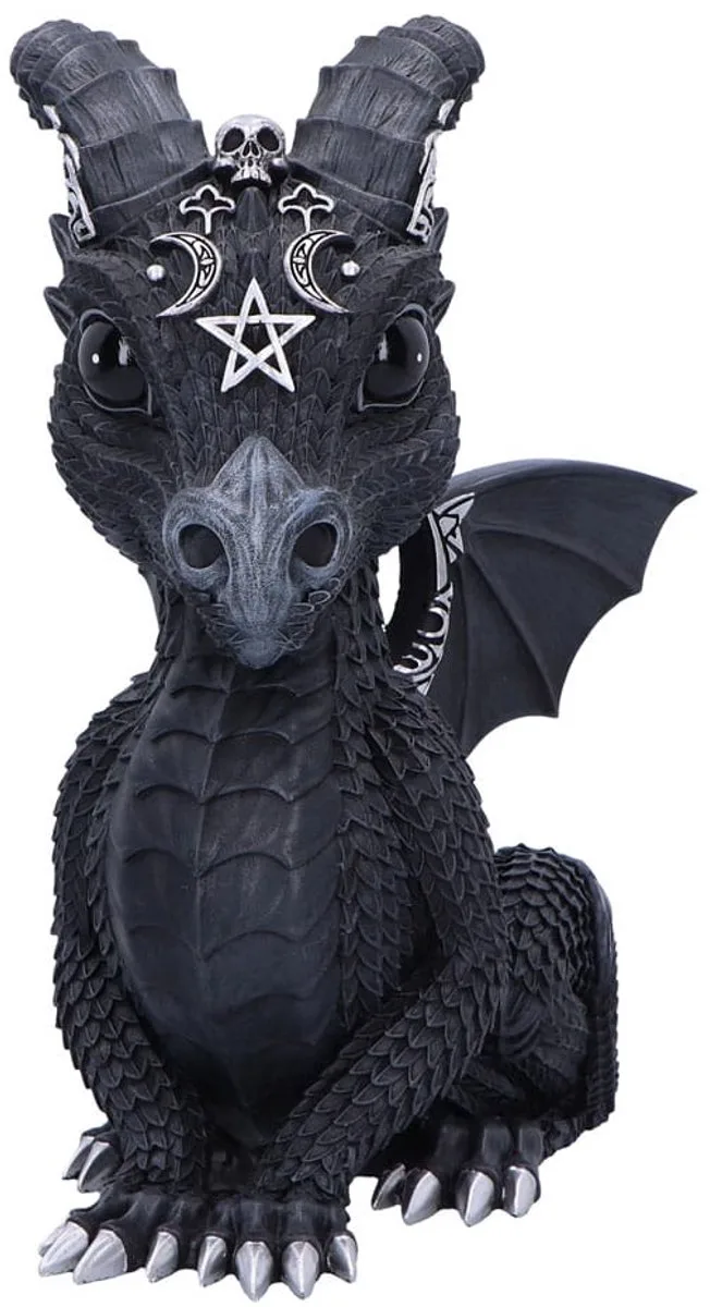 Lucifly (Large) 26cm Beeld/figuur - Zwart/Zilverkleurig van Nemesis Now in Zwart – productfoto
