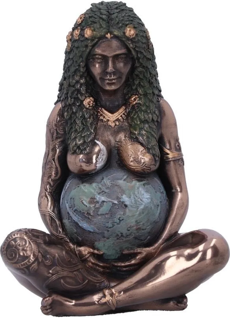 Mother Earth Art (Mini) Beeld/figuur - Bronskleurig/Multicolours by Nemesis Now in Bronze – product photo