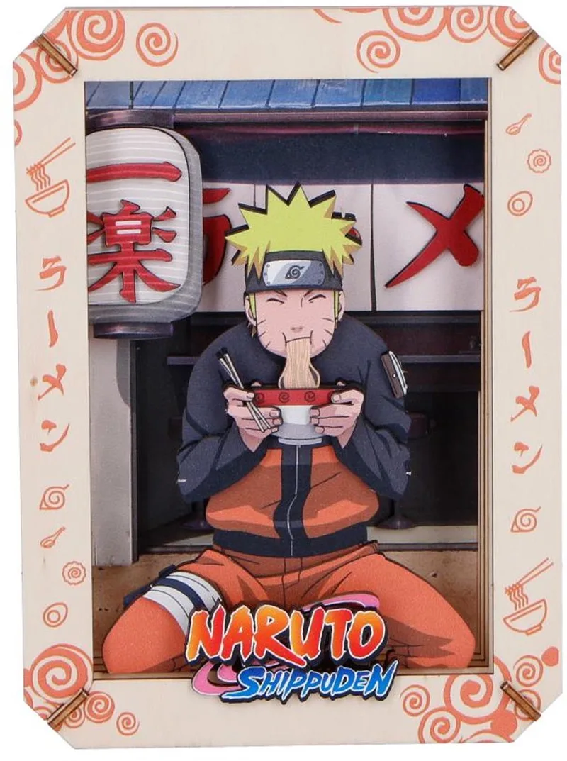 Naruto - Ramen - wooden theatre - bouwpakket (Nemesis Now) van Nemesis Now in Naruto Ramen bouwpakket – productfoto
