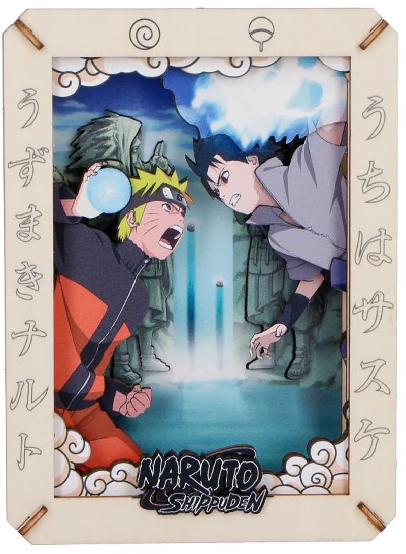 Naruto - The Final Valley - wooden theatre - bouwpakket (Nemesis Now) van Nemesis Now in Naruto – Final Valley bouwpakket – productfoto