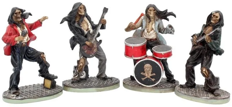 One Hell Of A Band! (Set 4) Beeldjes/figuren by Nemesis Now in Multicolours – product photo