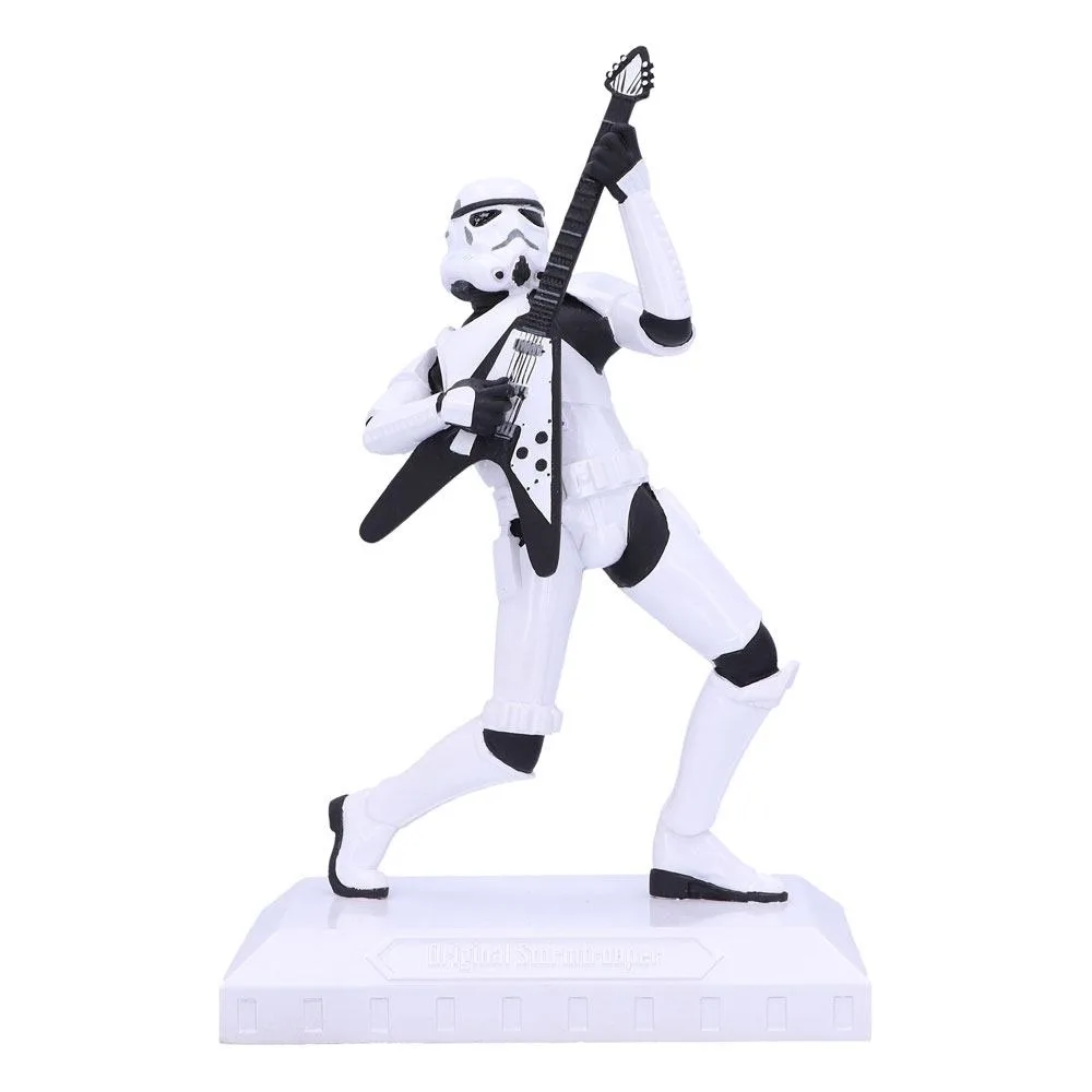 Original Stormtrooper Figure Back Rock On! Stormtrooper by Nemesis Now – product photo