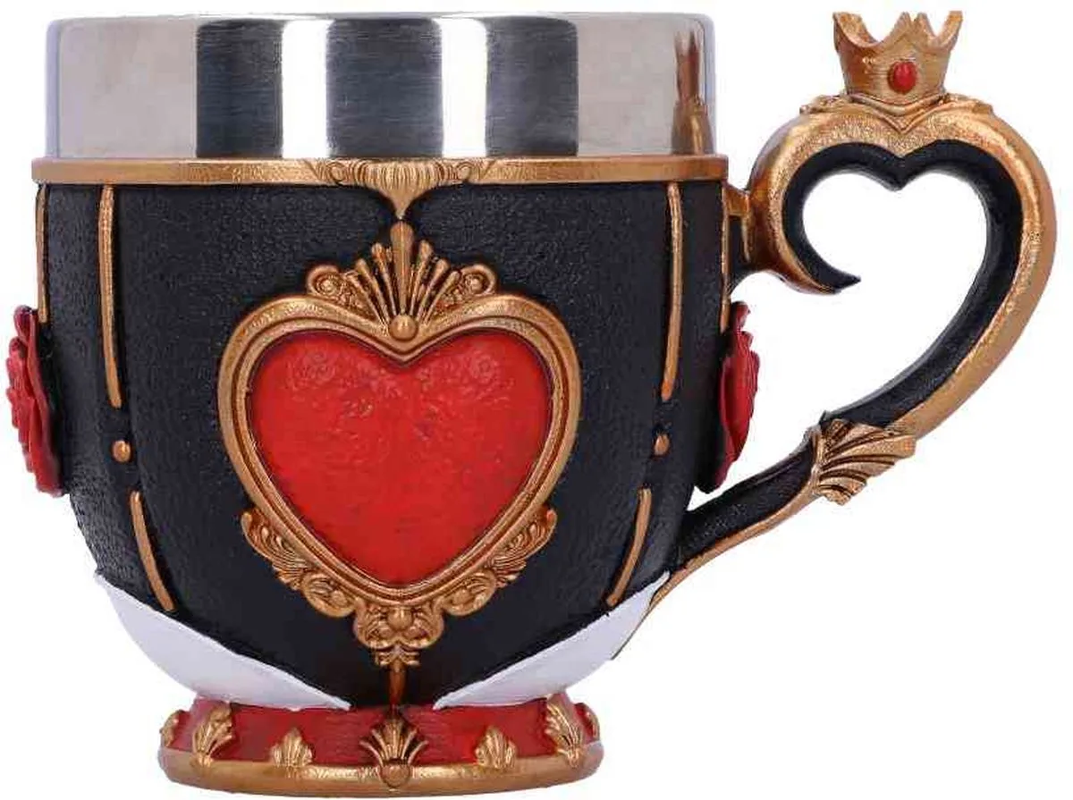 Pinkys Up Queen of Hearts 11cm Beeld/figuur de Nemesis Now en Multicolours – photo produit