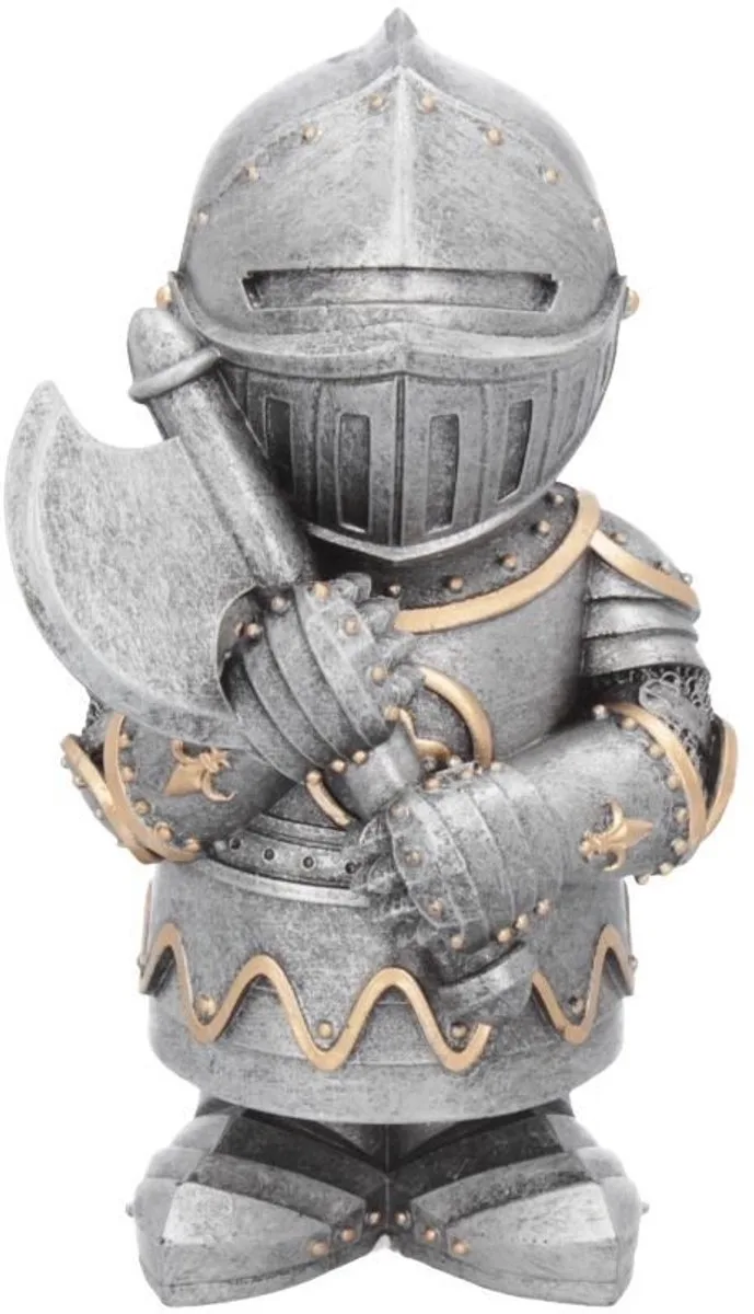 Sir Chopalot 11cm Beeld/figuur - Ridder van Nemesis Now in Grijs – productfoto