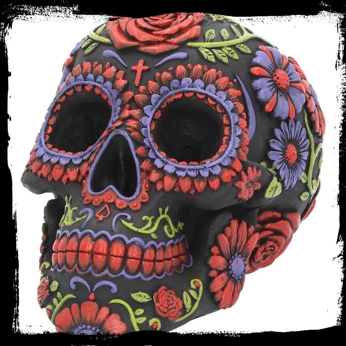 Skulls - Sugar Blooms figuur 18cm by Nemesis Now in Multicolours – product photo