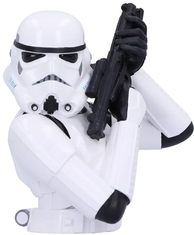 Star Wars - Stormtrooper - Buste - 14.2cm van Nemesis Now in Wit, Zwart – productfoto
