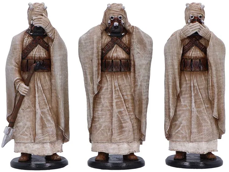 Star Wars - Three Wise Tusken Raiders - figurine set (Nemesis Now) van Nemesis Now in Star Wars – Tusken Raiders – productfoto