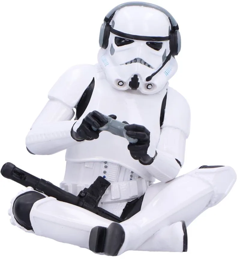 Stormtrooper - Game On - figurine - Star Wars (Nemesis Now) van Nemesis Now in Stormtrooper Game On! – productfoto