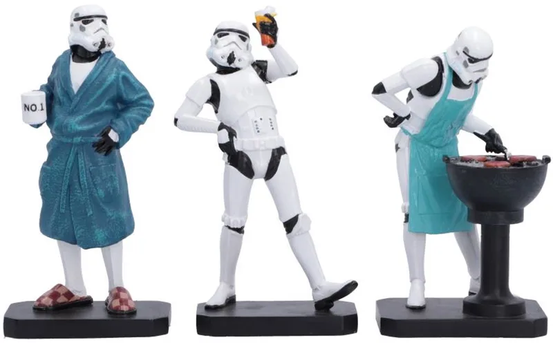 Stormtrooper - Living for the Weekend - figurine set (Nemesis Now) by Nemesis Now in Stormtrooper – Living for the Weekend – product photo