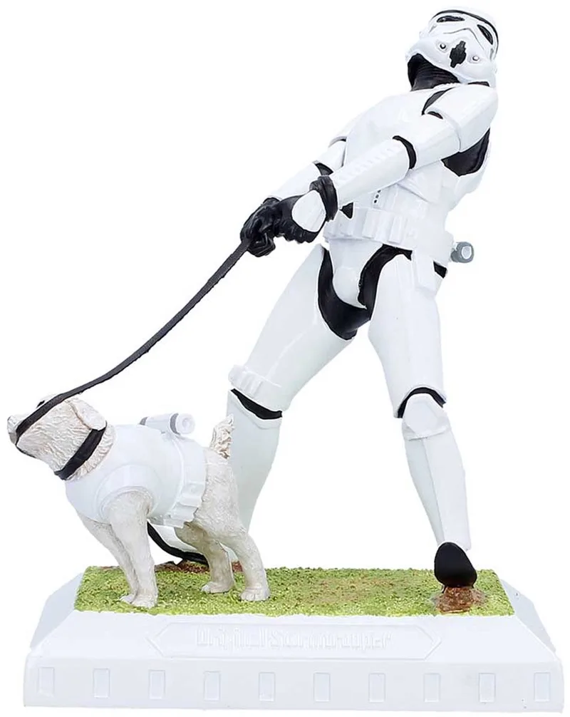 Stormtrooper - Man's Best Friend - figurine (Nemesis Now) by Nemesis Now in Stormtrooper – mans best friend – product photo
