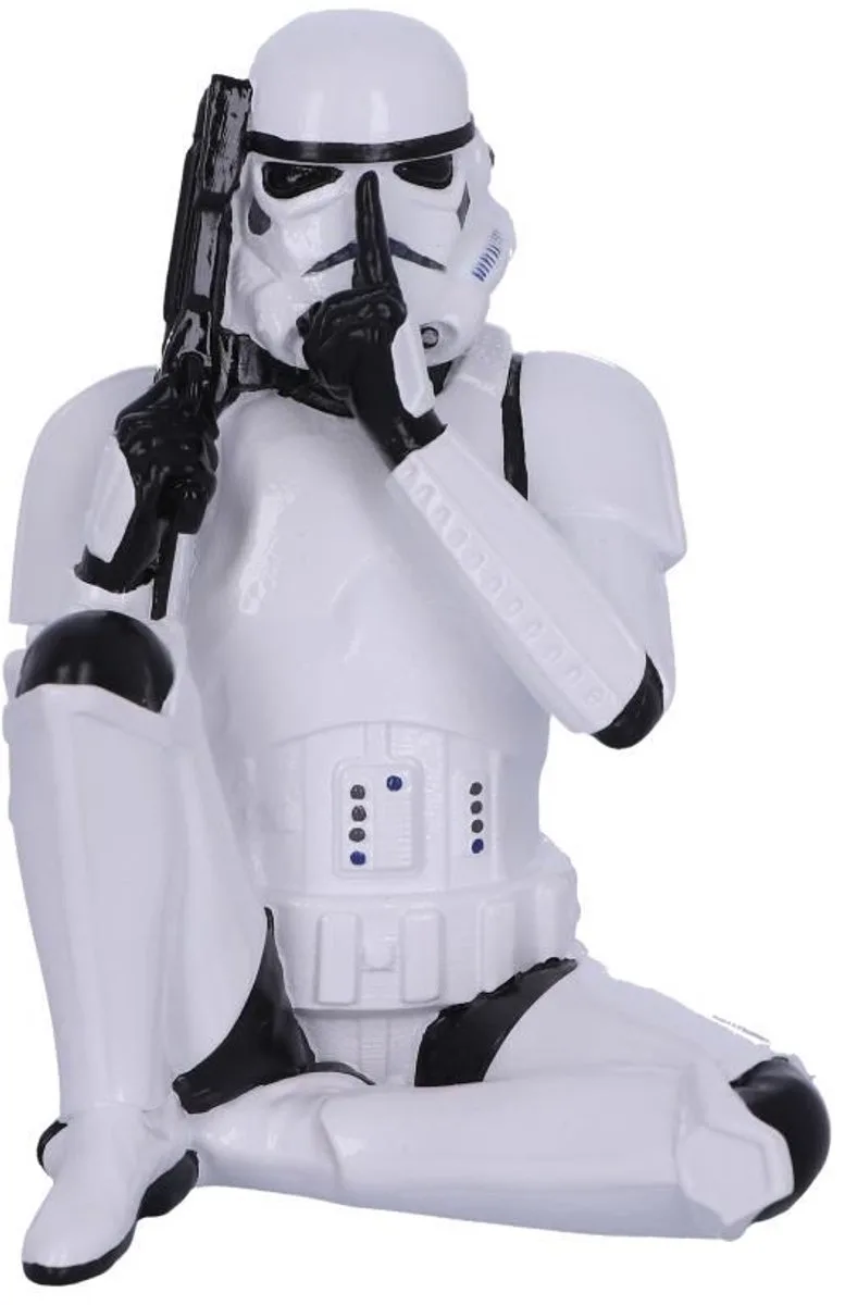 Stormtrooper - Speak No Evil - figurine - Star Wars (Nemesis Now) van Nemesis Now in Stormtrooper – Speak No Evil – productfoto