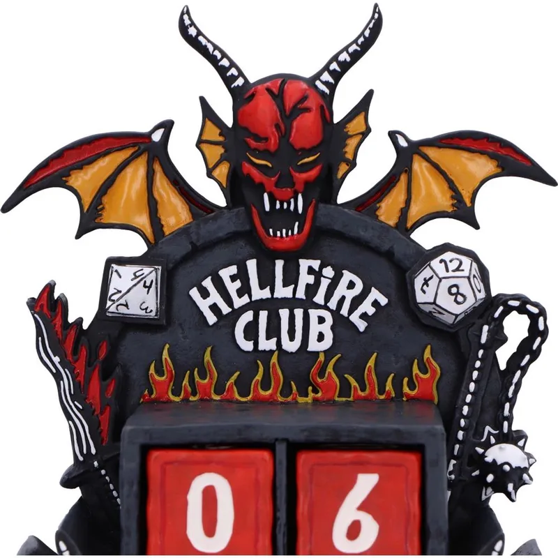 Stranger Things - Hellfire Club - kalender - beeld (Nemesis Now) van Nemesis Now in Stranger Things – Hellfire Club – productfoto