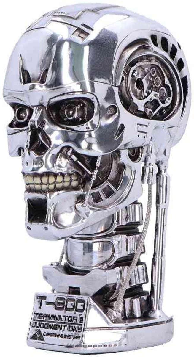 Terminator - T800 Light Up Beeld/figuur - Zilverkleurig by Nemesis Now in Silver – product photo