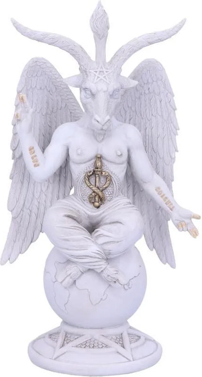 The Dark Lord Beeld/figuur - Wit/Goudkleurig van Nemesis Now in Wit – productfoto
