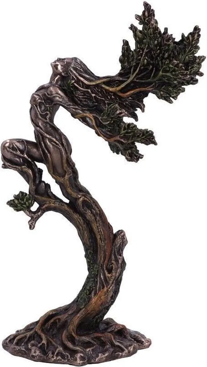 The Forest Nymph Elemental Beeld/figuur - Bronskleurig van Nemesis Now in Brons – productfoto