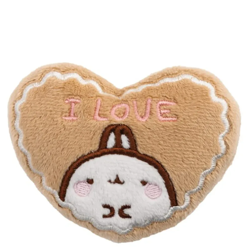 Aimant Magnici Molang Ginger Heart 8 Cm de NICI – photo produit