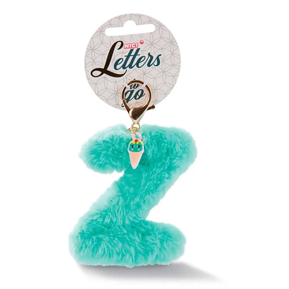 Bag Pendant Plush Letter Z Symbol Sleutelhanger de NICI – photo produit