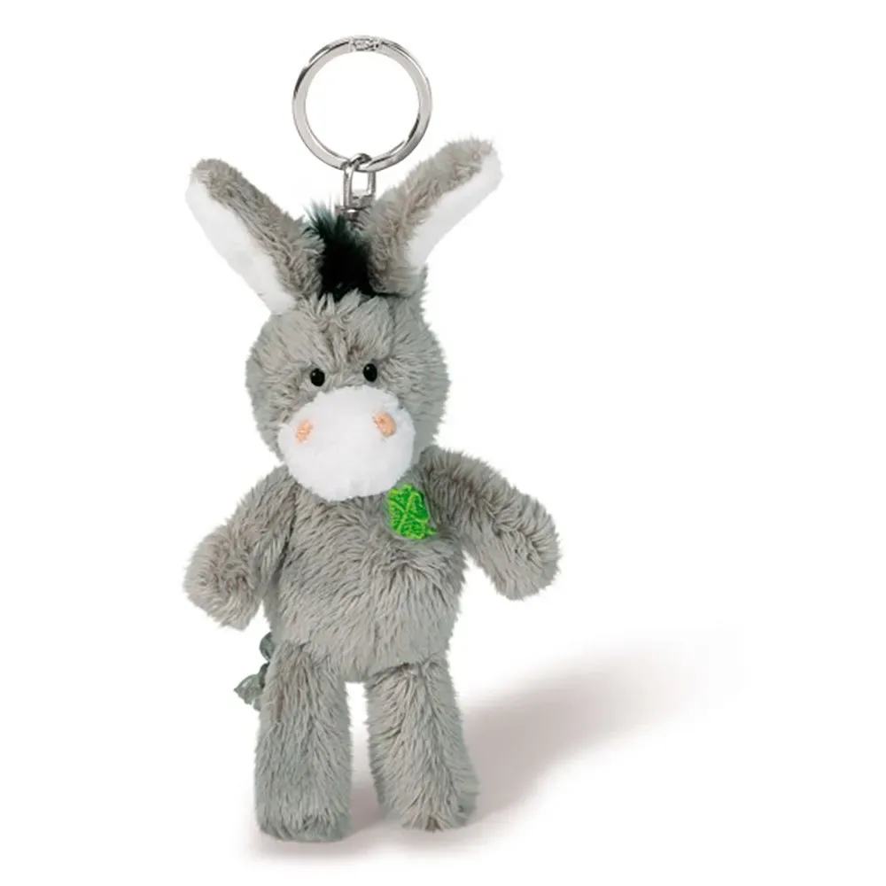 Donkey Bb Embro Clover Leaf 10 Cm Sleutelhanger von NICI – Produktfoto
