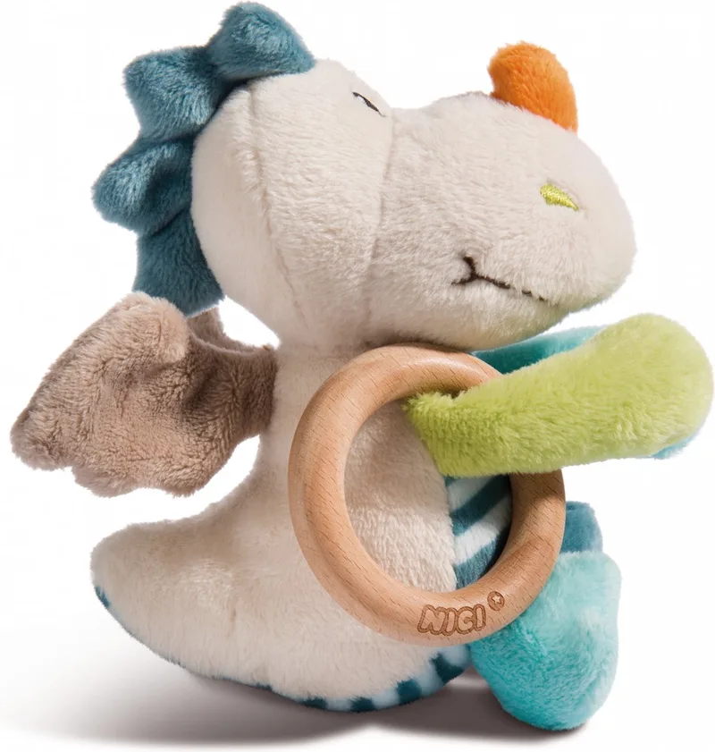 Draakje Dragilu bijtring van NICI in Beige – productfoto