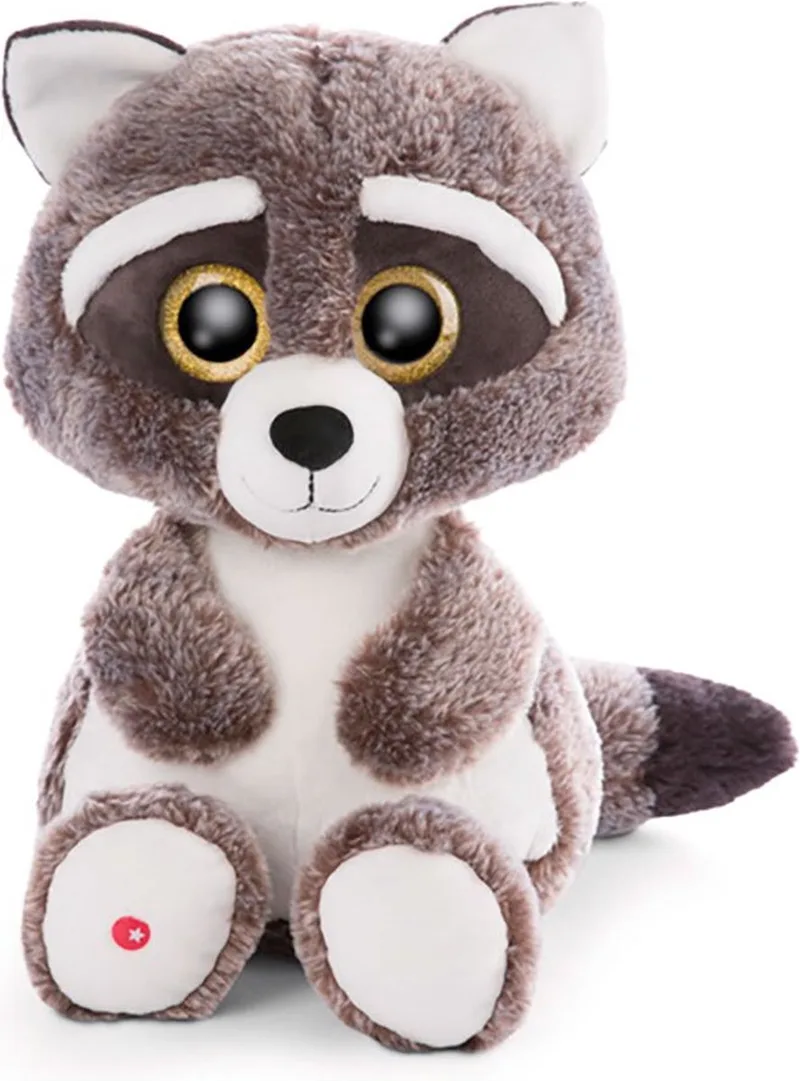 Glubschis Hangende Wasbeer Clooney Teddy 45 Cm från NICI i Brun – produktbild