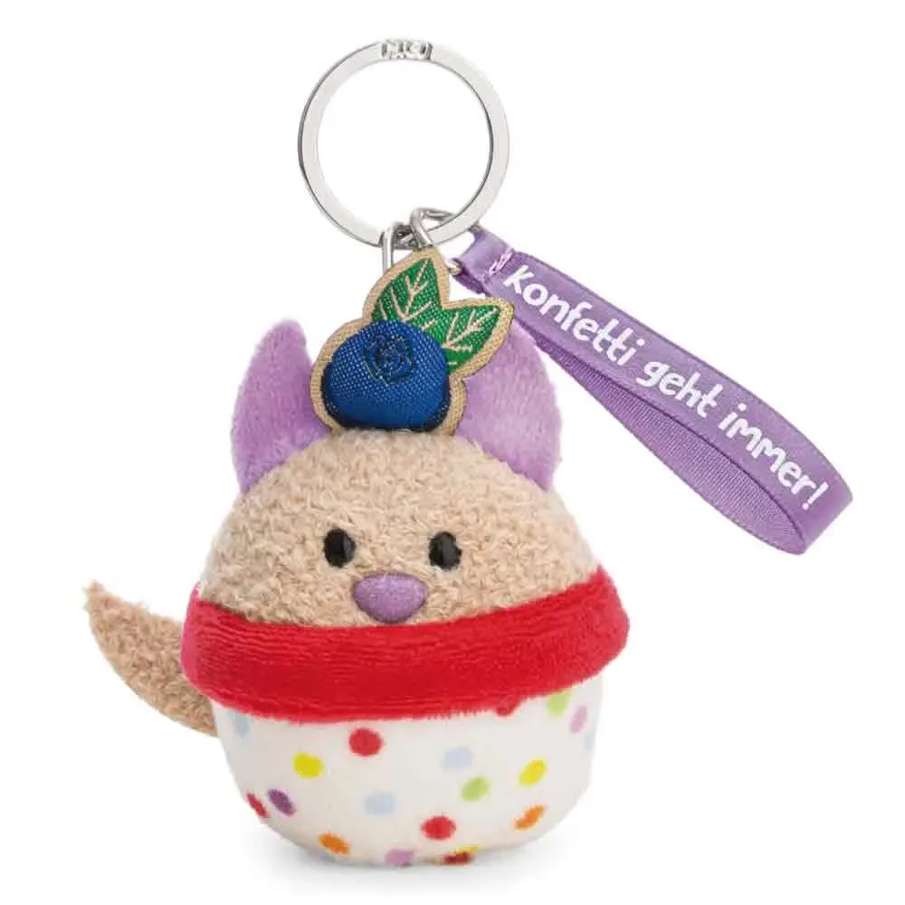 Hond Cupcake Confetti Gaat Altijd! Sleutelhanger 7 Cm de NICI – photo produit