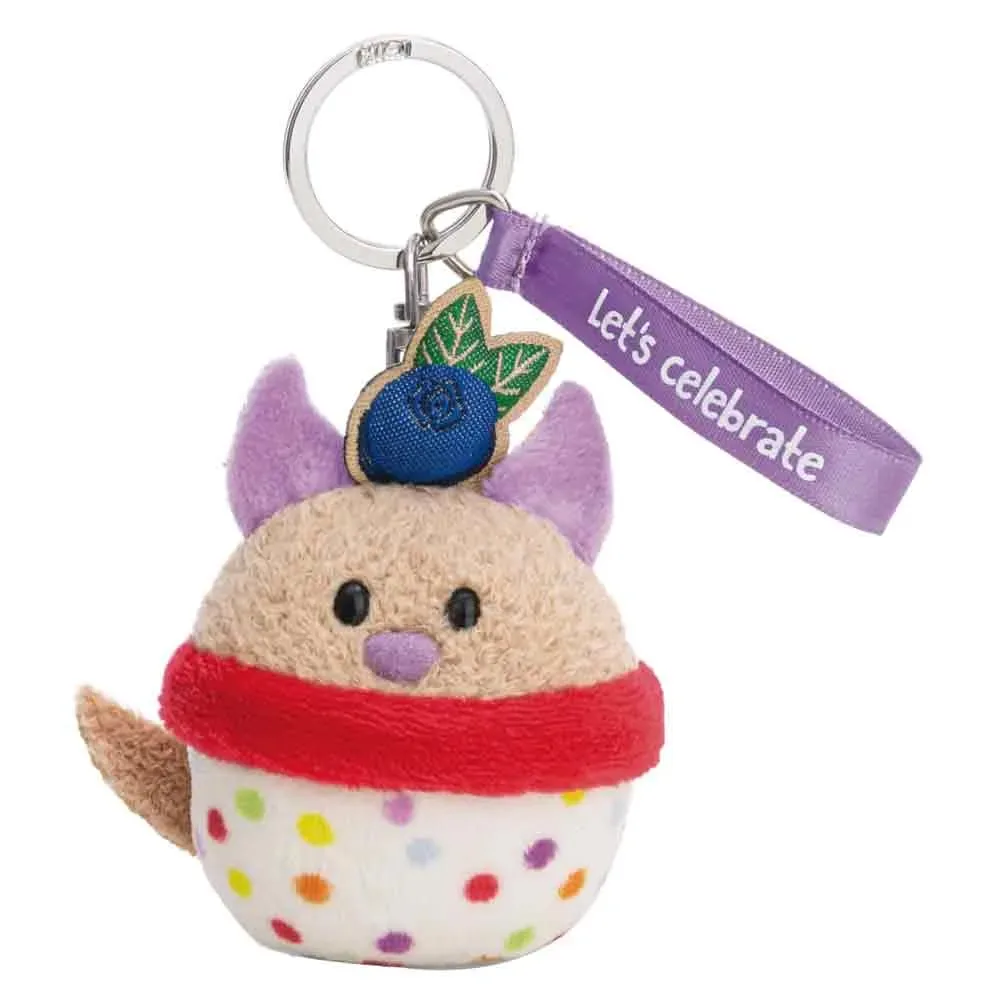 Hond Cupcake Laten We Vieren Sleutelhanger 7 Cm de NICI – photo produit