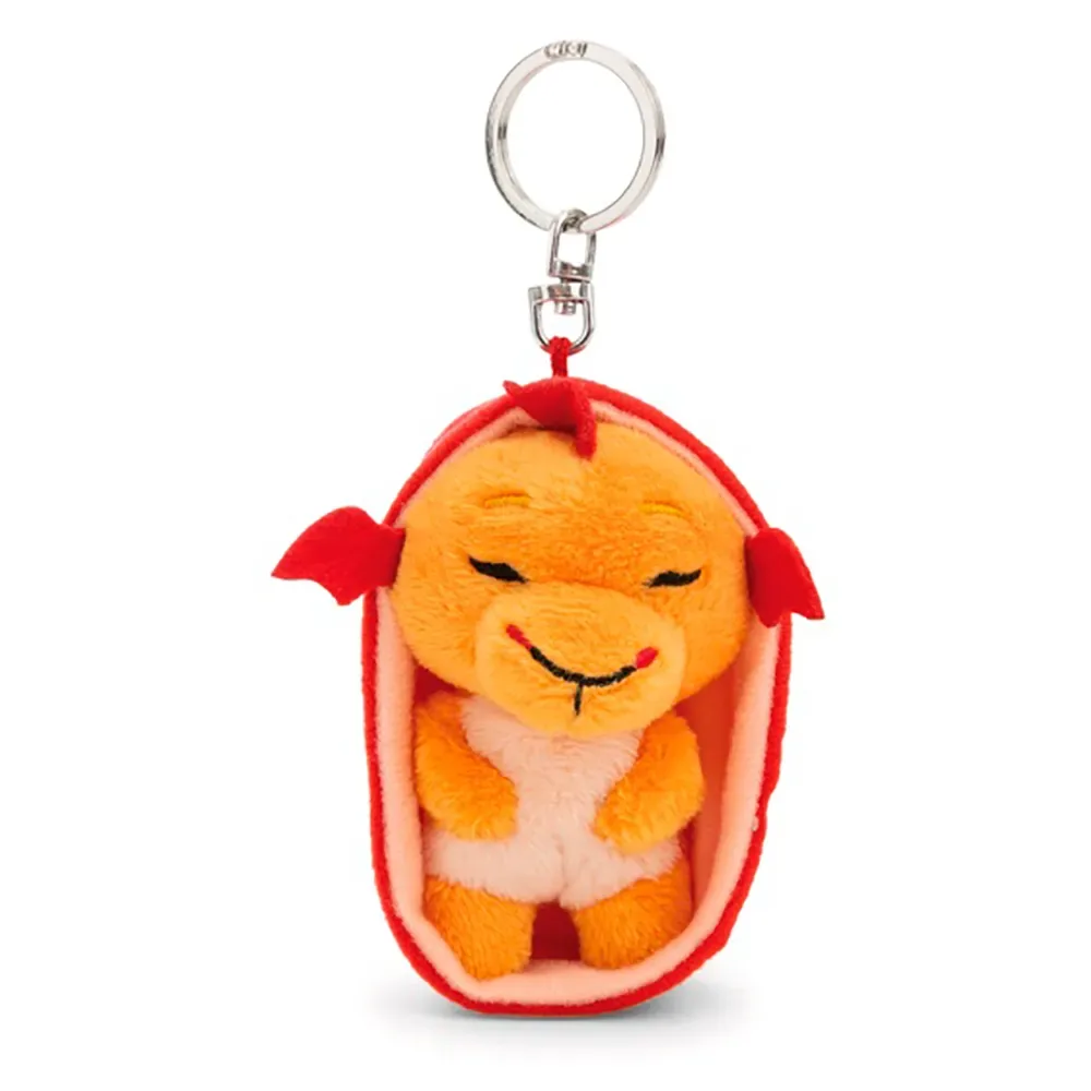 Huisdieren Draak Oranje Sleutelhanger 8 Cm de NICI – photo produit