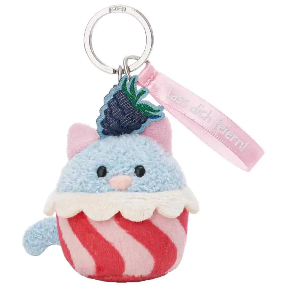 Kat Cupcake Laat Je Vieren! Sleutelhanger 7 Cm van NICI – productfoto