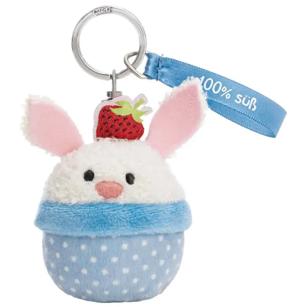 Konijn Cupcake Zoete Sleutelhanger 7 Cm de NICI – photo produit