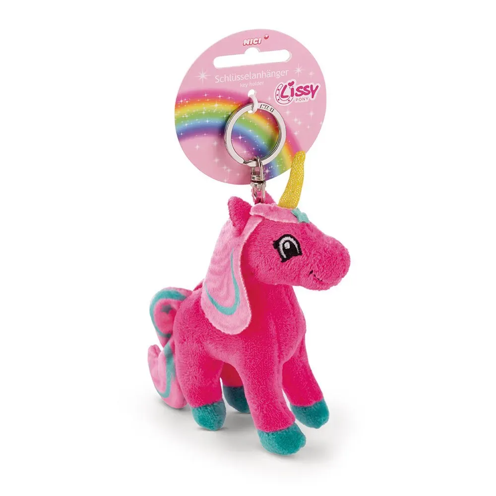 Lissy Pony Unicorn Antonia 10 Cm Sleutelhanger de NICI – photo produit