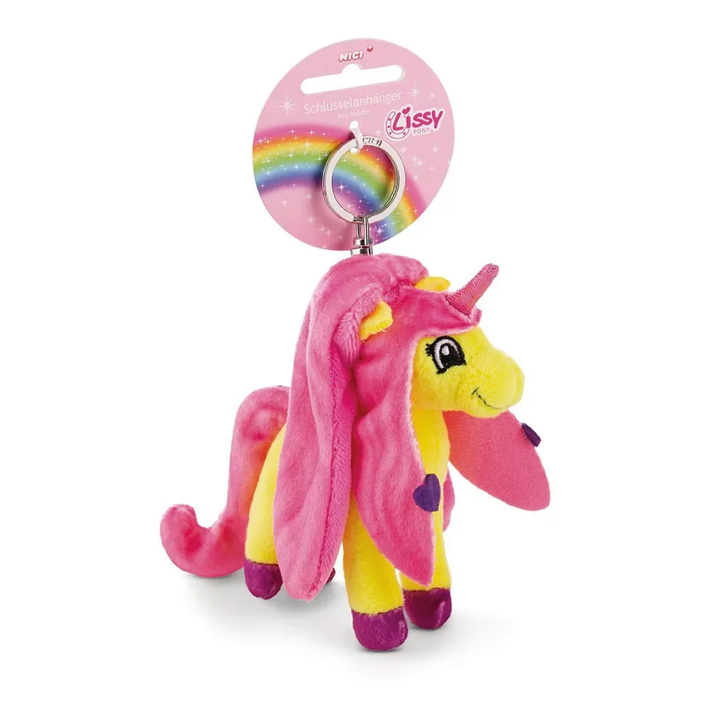 Lissy Pony Unicorn Dilara 10 Cm Sleutelhanger de NICI – photo produit