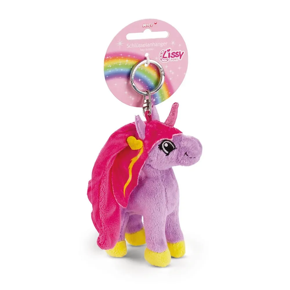 Lissy Pony Unicorn Mandy 10 Cm Sleutelhanger van NICI – productfoto