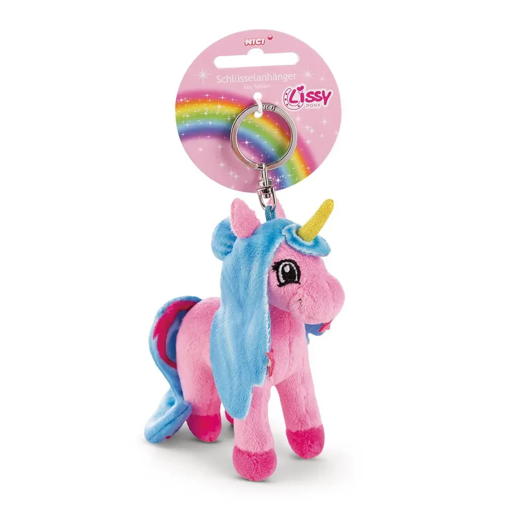 Lissy Pony Unicorn Roxy 10 Cm Sleutelhanger van NICI – productfoto