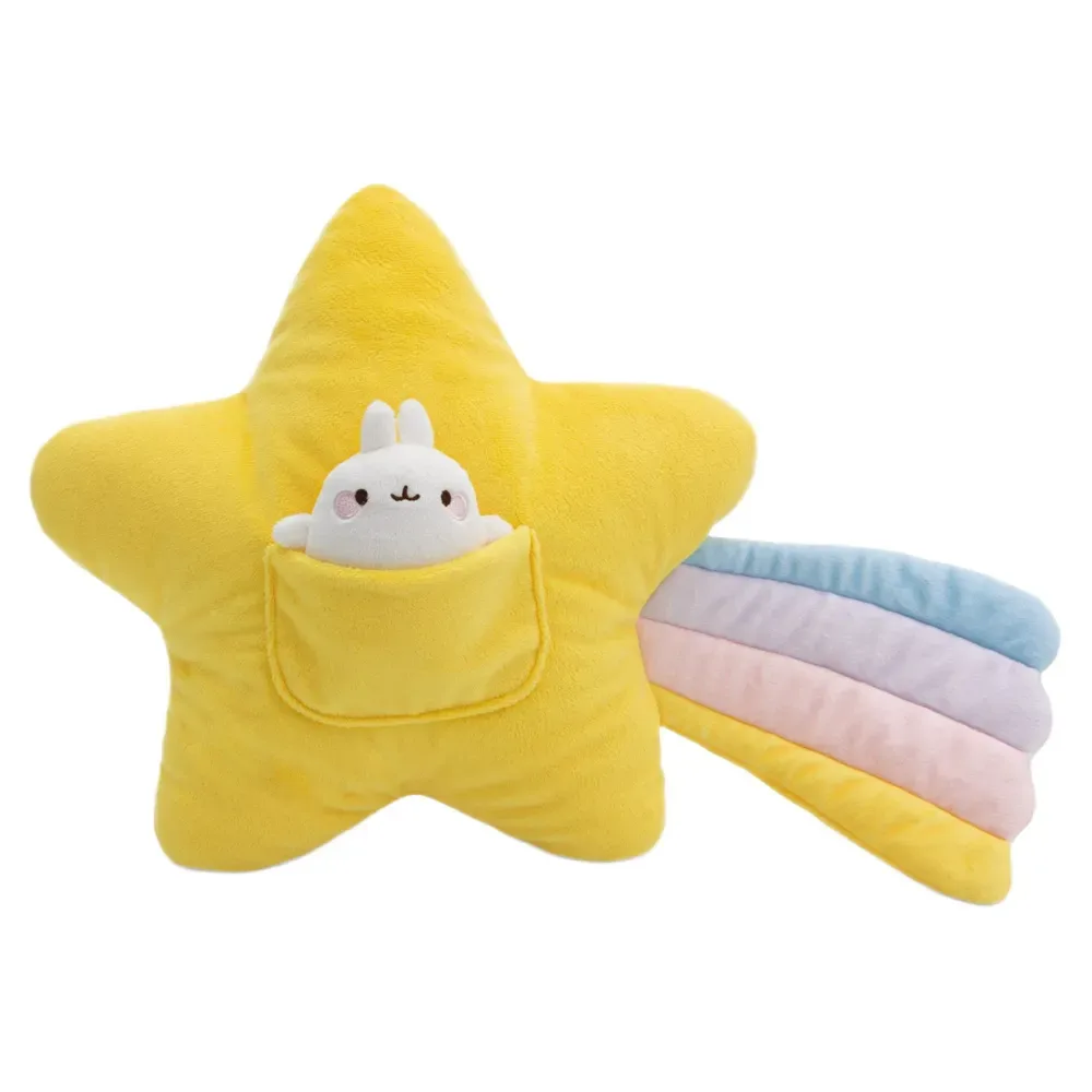Molang Sternschnuppen Kissen 40x28 Cm von NICI – Produktfoto