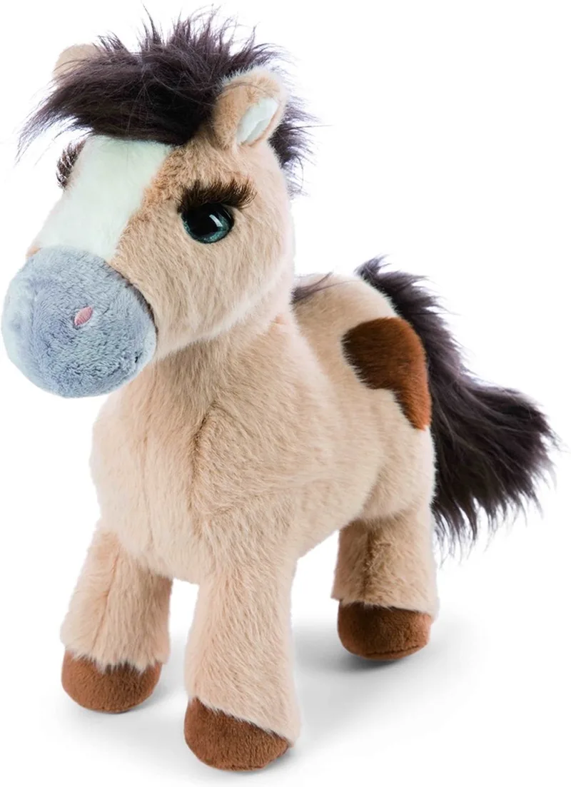 Mystery Hearts Pony/paard Loretta pluche knuffel - 25 cm by NICI in Beige – product photo