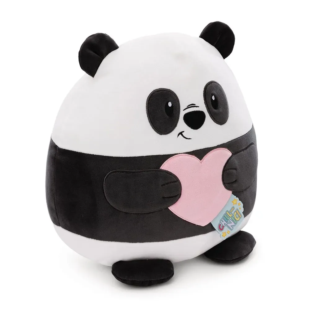 Panda Détendu Avec Coussin En Forme De Cœur 30 Cm de NICI – photo produit
