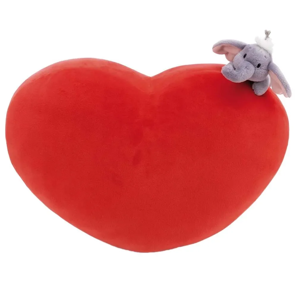 Kissen Elefant Herz Kissen 42x27 Cm 12 Cm von NICI – Produktfoto