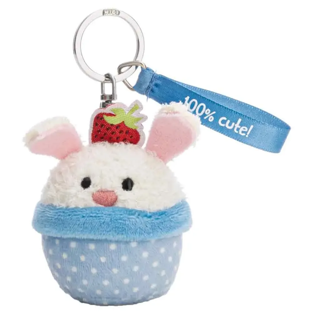 Schattige Konijnen Cupcake Sleutelhanger 7 Cm by NICI – product photo