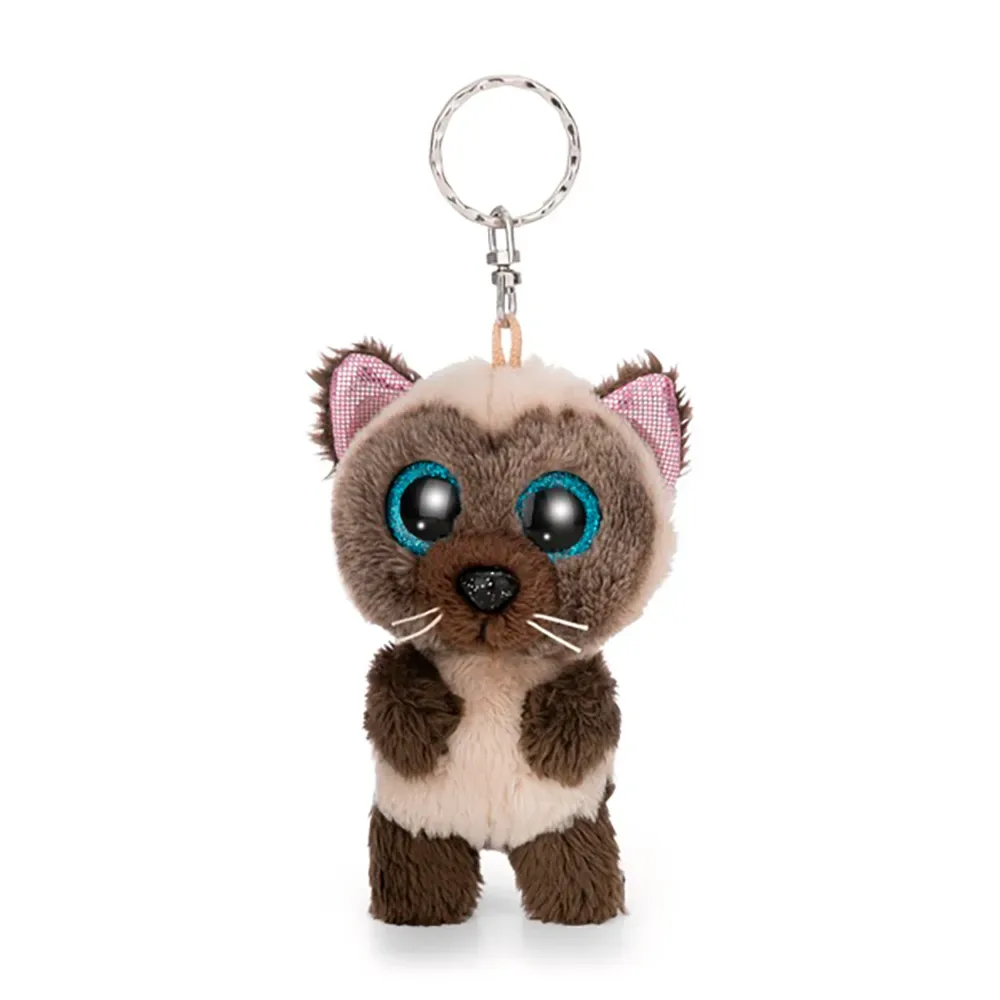 Sleutelhanger Glubschis Siamees Kat Selma 9 Cm de NICI – photo produit