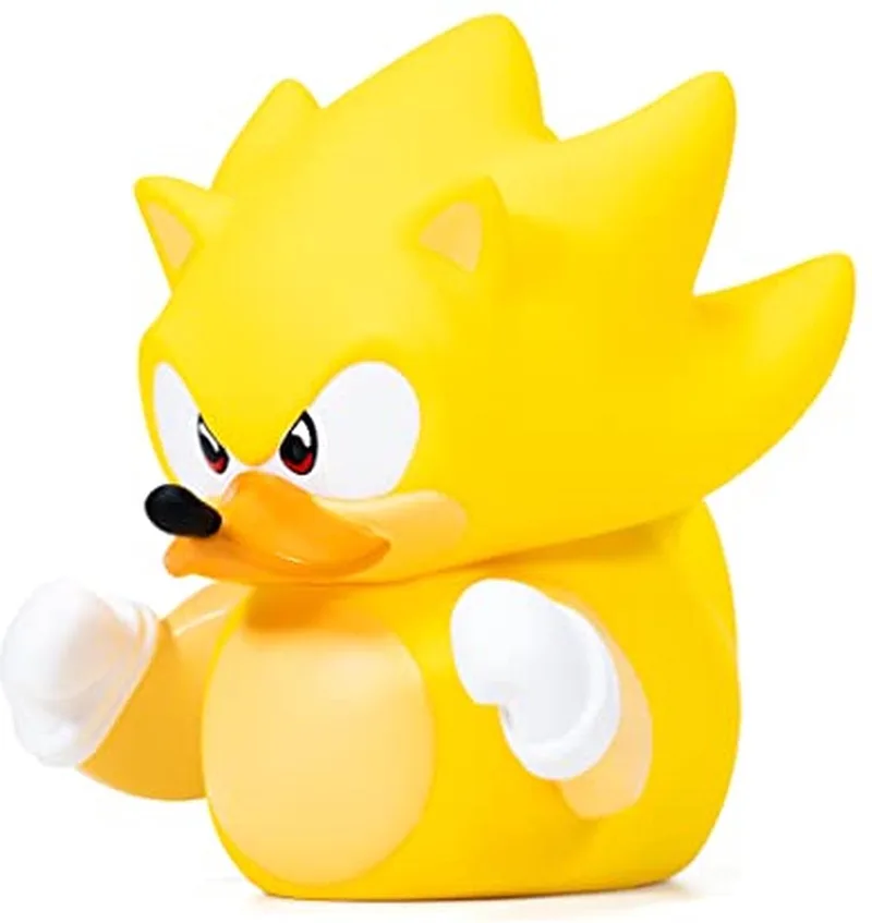 Sonic - The Hedgehog Tubbz PVC Figure Super Sonic Boxed Edition 10 cm Mini-Figuur van Numskull in Meerkleurig – productfoto