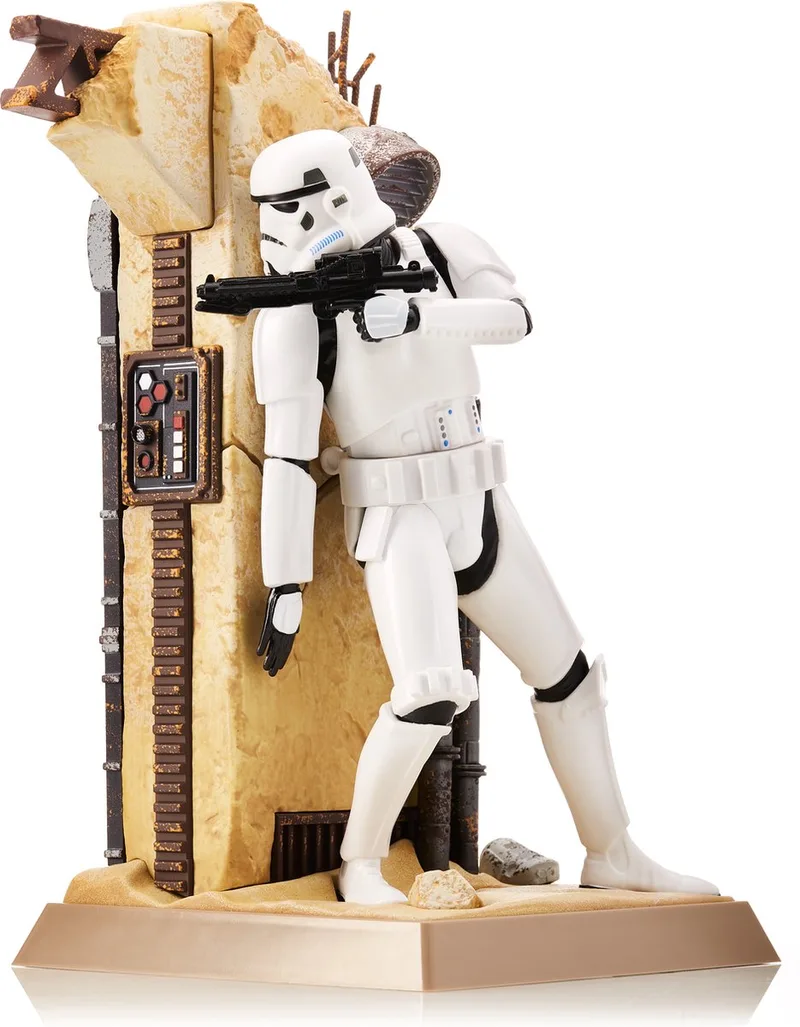 Star Wars - Adventkalender voor 24 Dagen (In elkaar te zetten Stormtrooper-figuur) van Numskull in Wit – productfoto