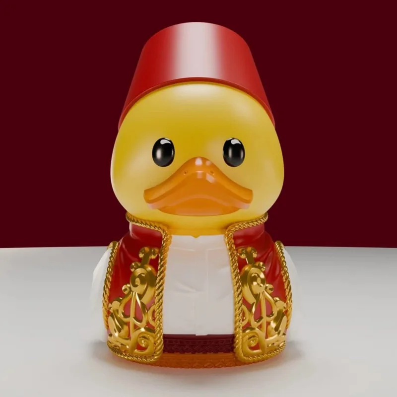Travel Tubbz Mini PVC Figure Turkey 5 cm Mini-Figuur van Numskull in Meerkleurig – productfoto