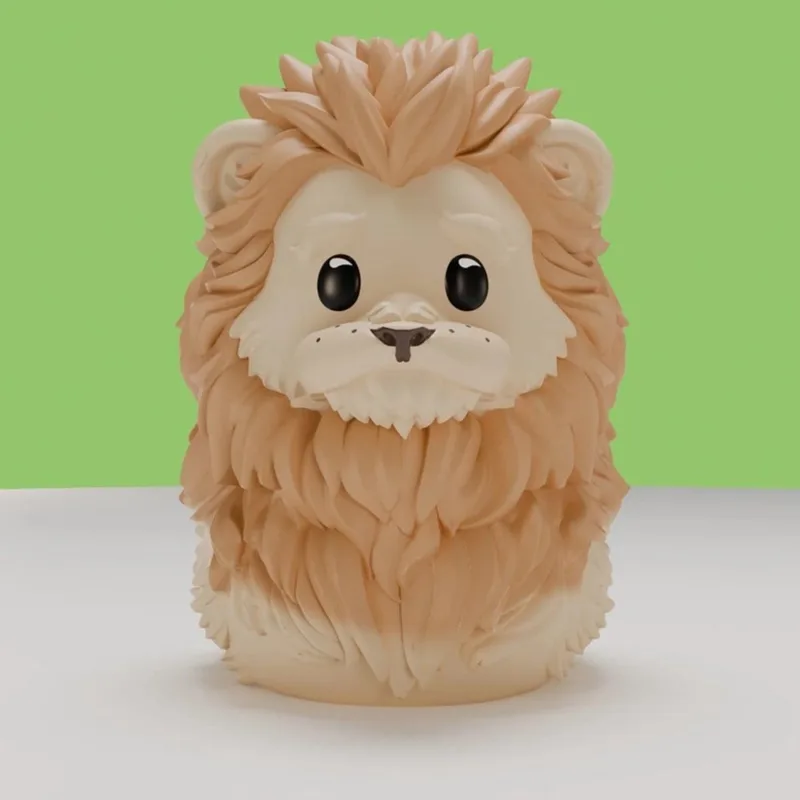 Wicked Tubbz Mini PVC Figure Cowardly Lion 5 cm Mini-Figuur by Numskull in Multicolour – product photo